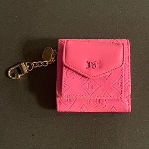 Juicy Couture Pink Embossed Wallet